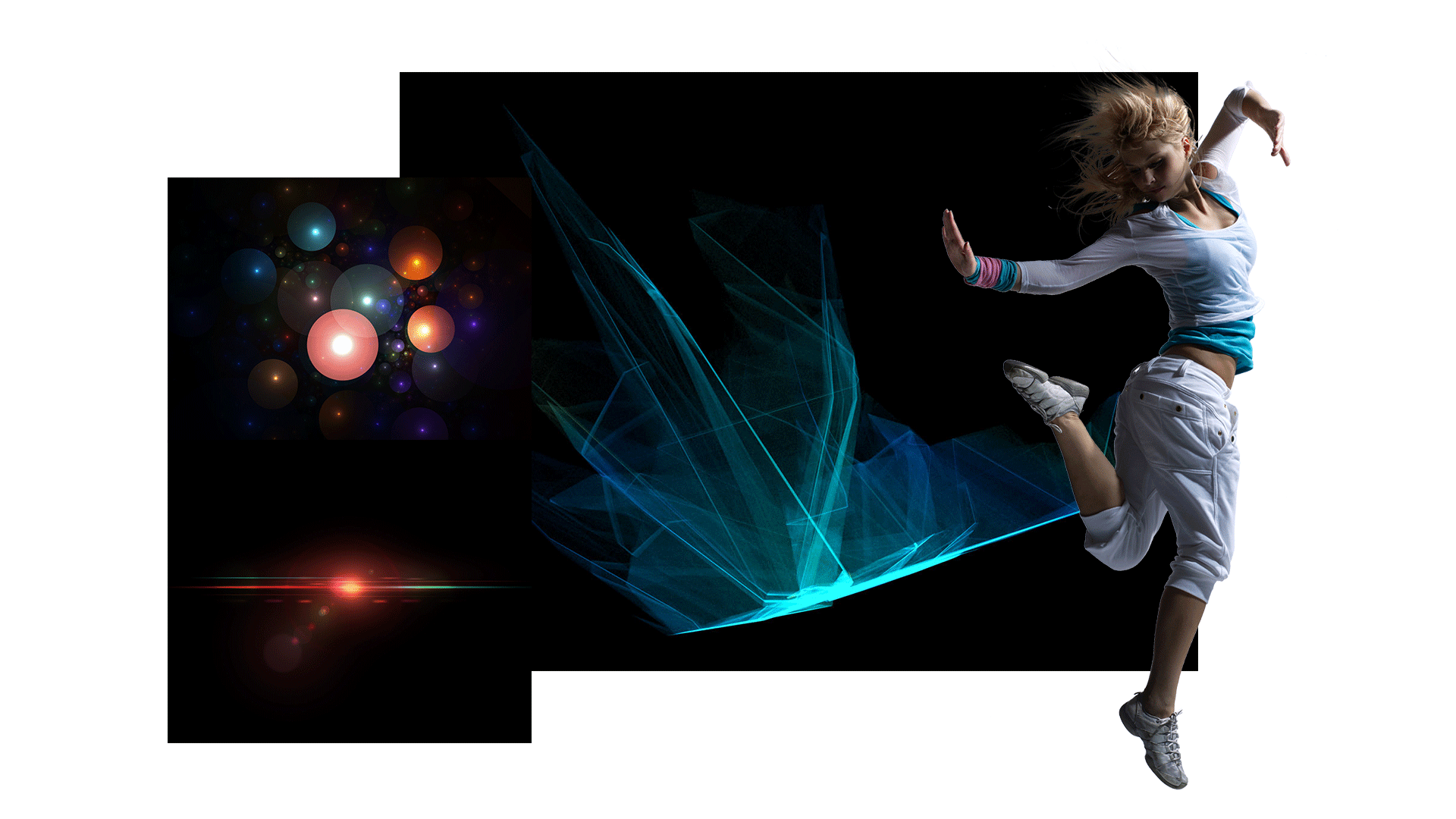 Danseuse Photomontage element